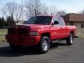 1999 Flame Red Dodge Ram 1500 Sport Extended Cab 4x4  photo #8