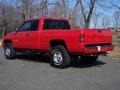 Flame Red 1999 Dodge Ram 1500 Sport Extended Cab 4x4 Exterior