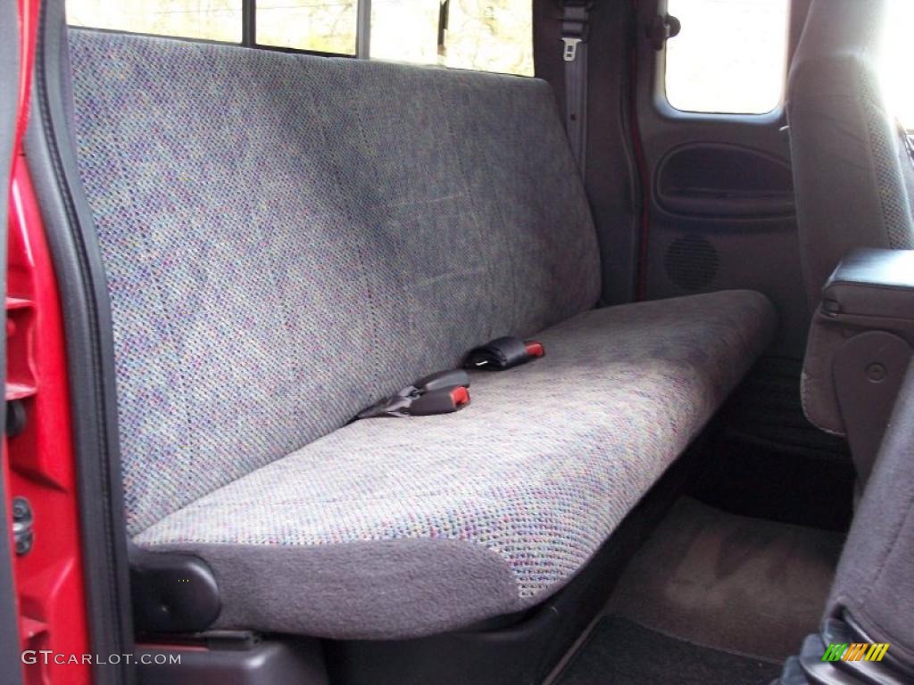 Mist Gray Interior 1999 Dodge Ram 1500 Sport Extended Cab 4x4 Photo #46010318