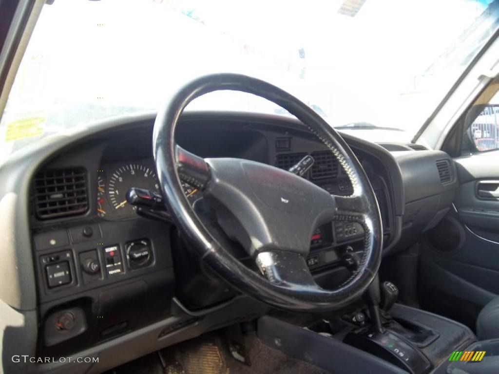 1993 Land Cruiser  - Dark Bluish Gray Metallic / Gray photo #4