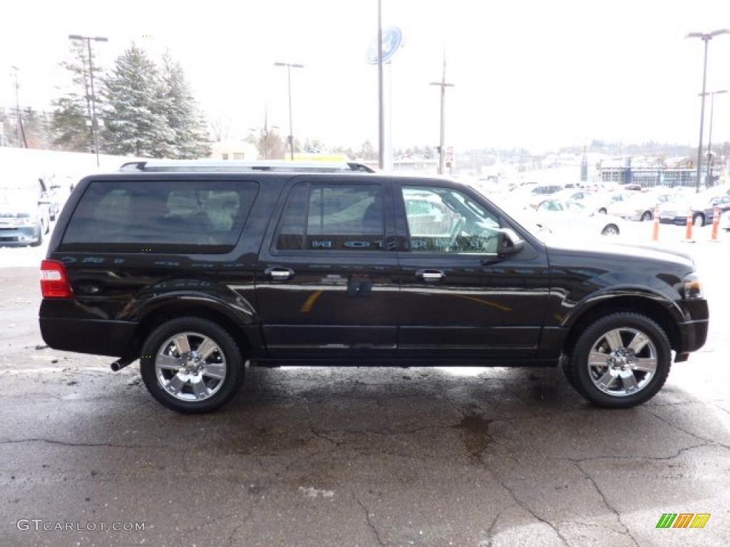 Black 2009 Ford Expedition EL Limited 4x4 Exterior Photo #46010496