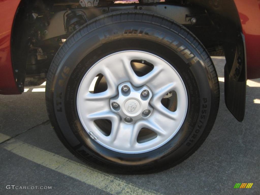 2010 Tundra Double Cab 4x4 - Salsa Red Pearl / Graphite Gray photo #18