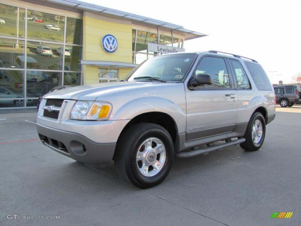 Silver Birch Metallic Ford Explorer