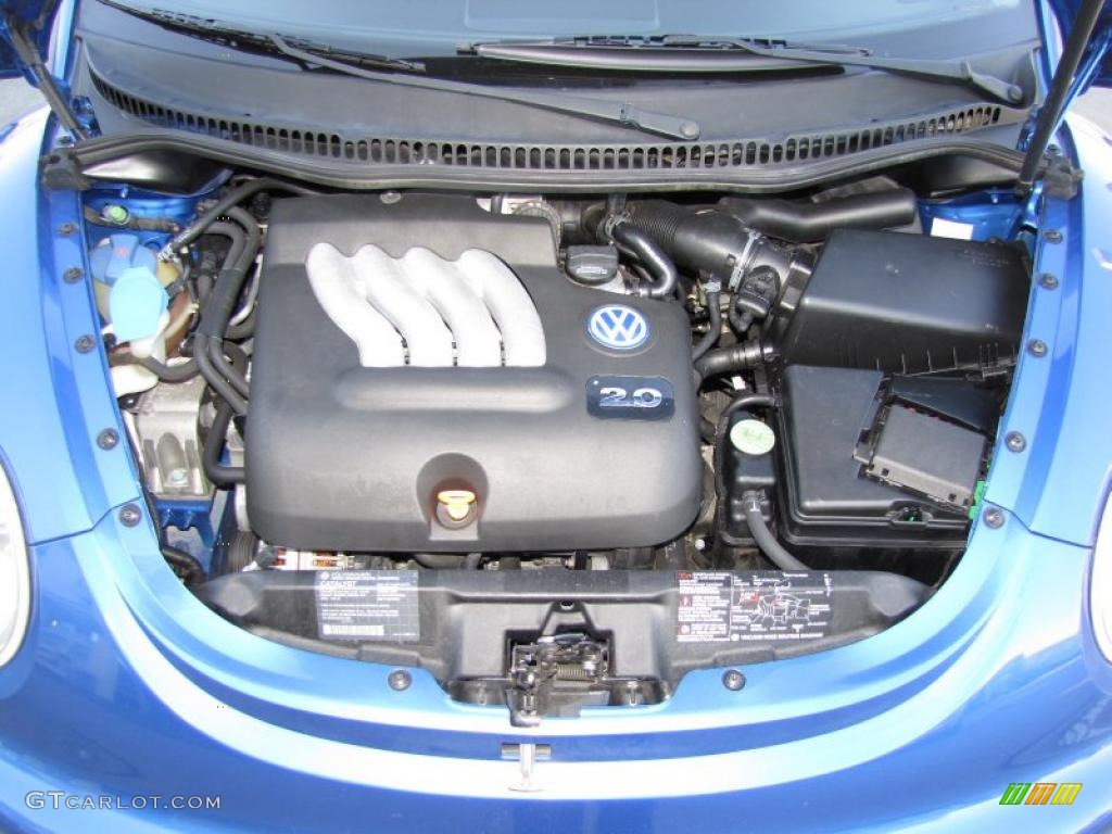 2001 Volkswagen New Beetle GLS Coupe 2.0 Liter SOHC 8-Valve 4 Cylinder Engine Photo #46011298