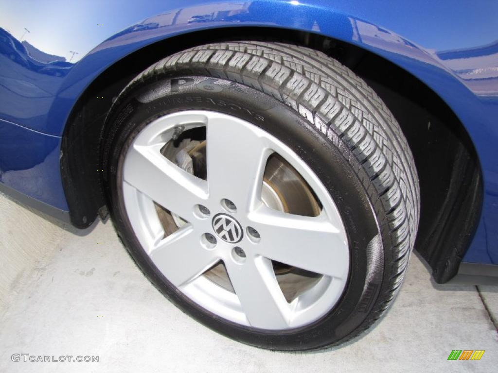 2009 Passat Komfort Sedan - Cobalt Blue Metallic / Classic Grey photo #21