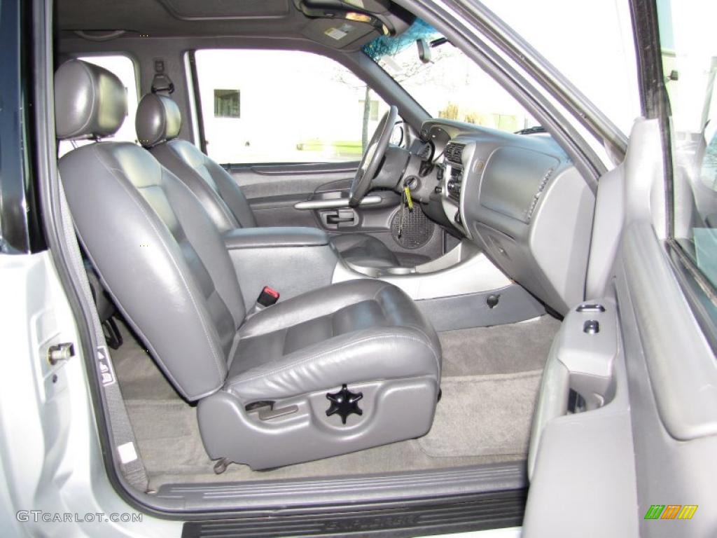 Graphite Interior 2002 Ford Explorer Sport 4x4 Photo #46011358