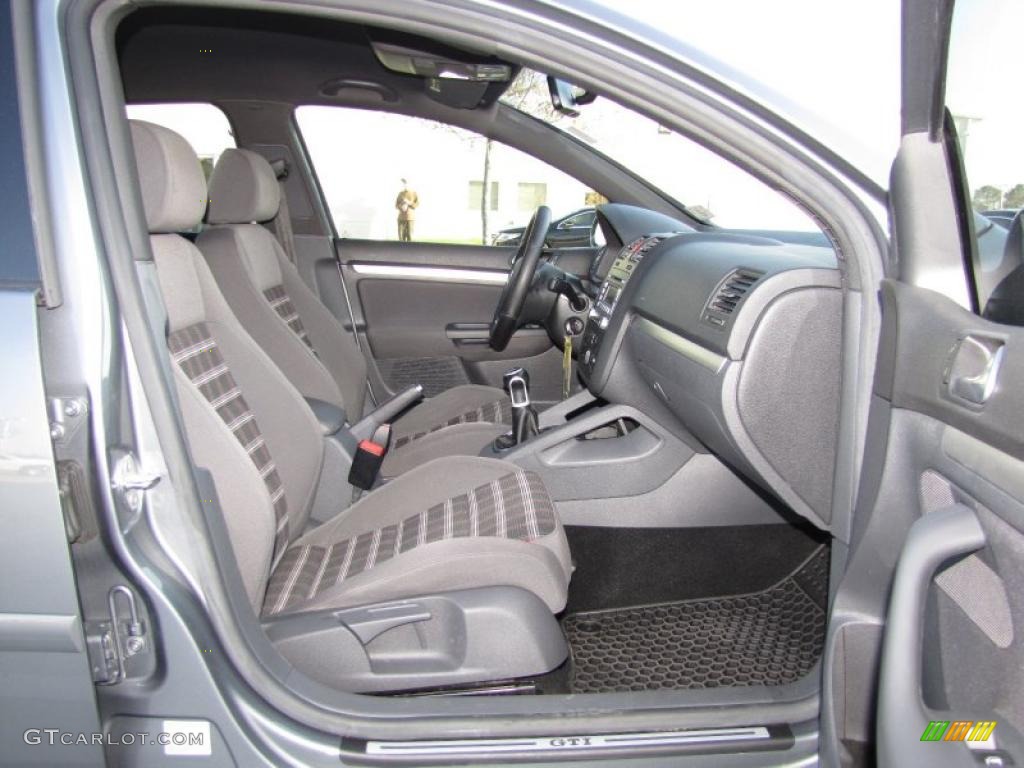 Interlagos Plaid Cloth Interior 2007 Volkswagen GTI 4 Door Photo #46011622