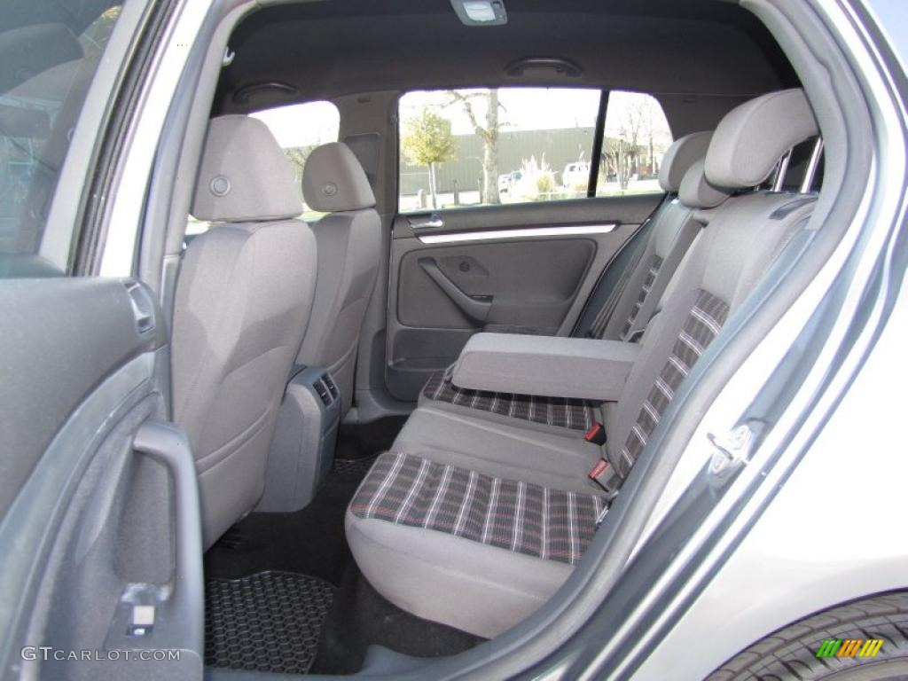 Interlagos Plaid Cloth Interior 2007 Volkswagen GTI 4 Door Photo #46011652
