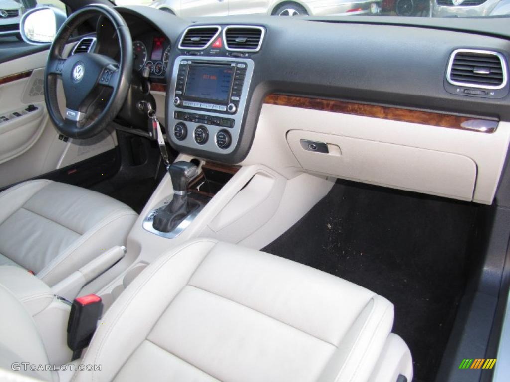 2007 Volkswagen Eos 3.2 Moonrock Grey Dashboard Photo #46011691