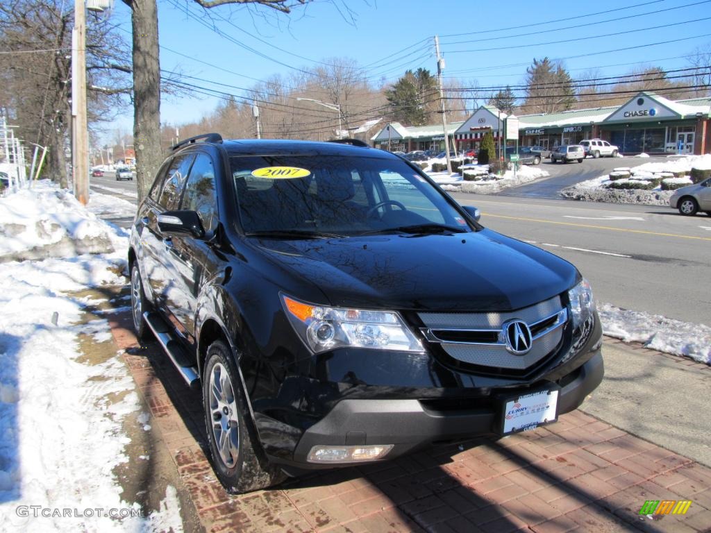 2007 MDX  - Formal Black Pearl / Ebony photo #3