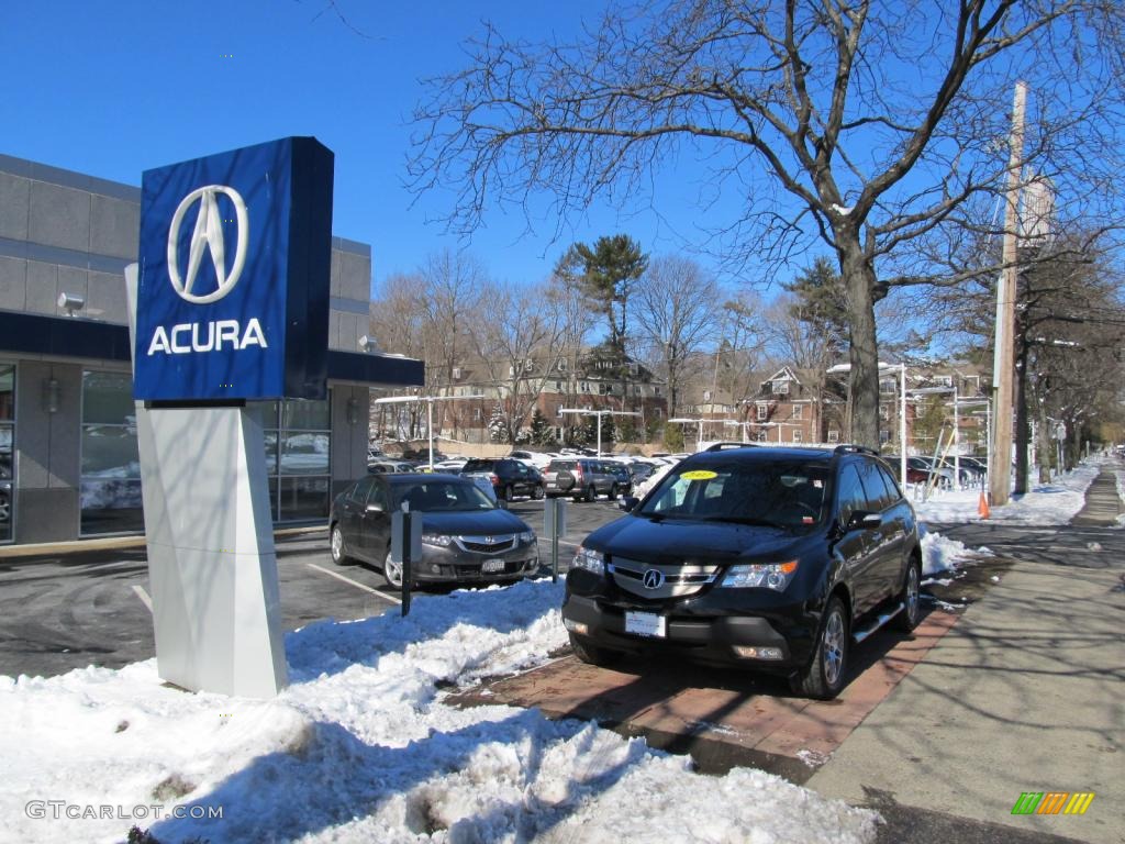 2007 MDX  - Formal Black Pearl / Ebony photo #4