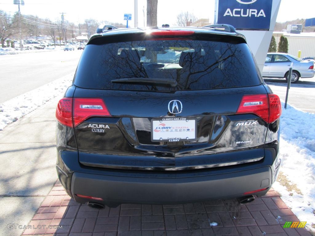 2007 MDX  - Formal Black Pearl / Ebony photo #6