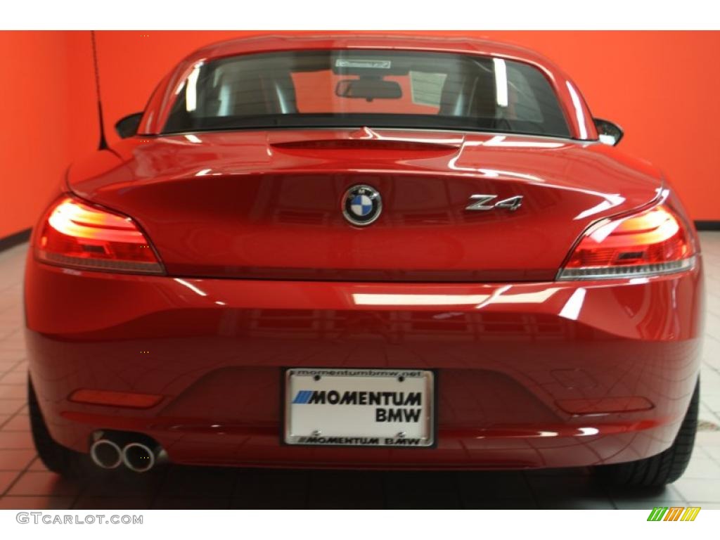 2011 Z4 sDrive30i Roadster - Crimson Red / Beige photo #12