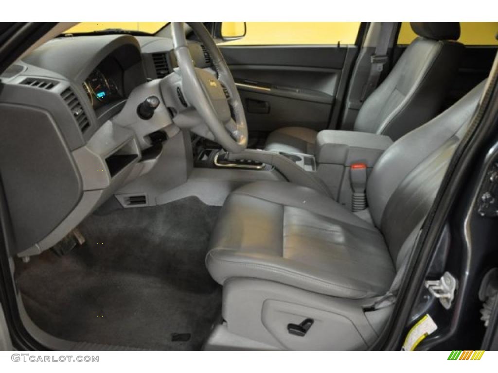 Medium Slate Gray Interior 2007 Jeep Grand Cherokee Laredo 4x4 Photo #46013806