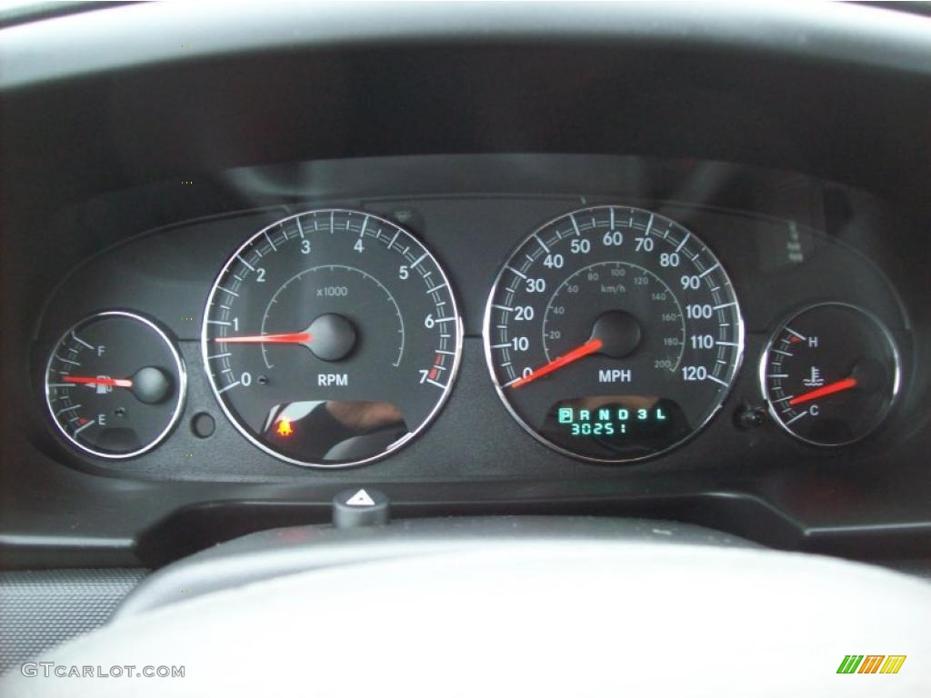 2006 Chrysler Sebring Convertible Gauges Photo #46015519