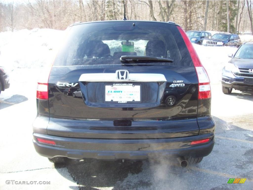 2010 CR-V EX AWD - Crystal Black Pearl / Gray photo #28