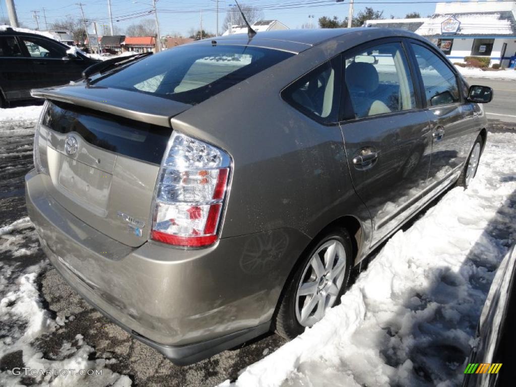 2008 Prius Hybrid Touring - Driftwood Pearl / Bisque photo #6
