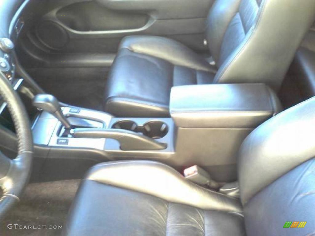 2006 Accord EX-L Coupe - Nighthawk Black Pearl / Black photo #13