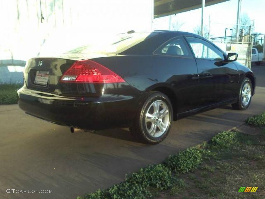 2006 Accord EX-L Coupe - Nighthawk Black Pearl / Black photo #16