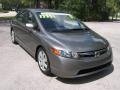 2007 Galaxy Gray Metallic Honda Civic LX Sedan  photo #19