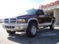 Dark Garnet Red Pearl - Dakota SLT Club Cab 4x4 Photo No. 7