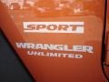 2011 Mango Tango Pearl Jeep Wrangler Unlimited Sport 4x4  photo #13