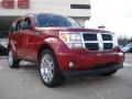 2008 Inferno Red Crystal Pearl Dodge Nitro SLT 4x4  photo #1