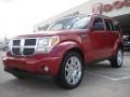 2008 Inferno Red Crystal Pearl Dodge Nitro SLT 4x4  photo #7