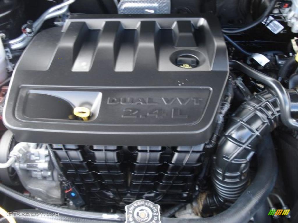 2008 Sebring Touring Sedan - Brilliant Black Crystal Pearl / Dark Slate Gray/Light Slate Gray photo #30