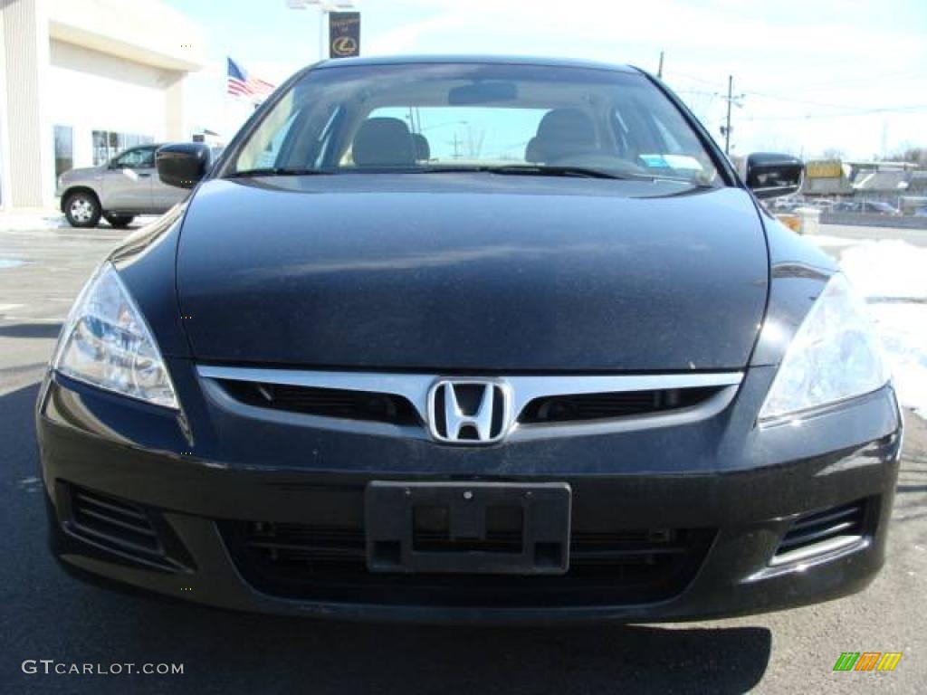 2006 Accord EX-L Sedan - Nighthawk Black Pearl / Ivory photo #2