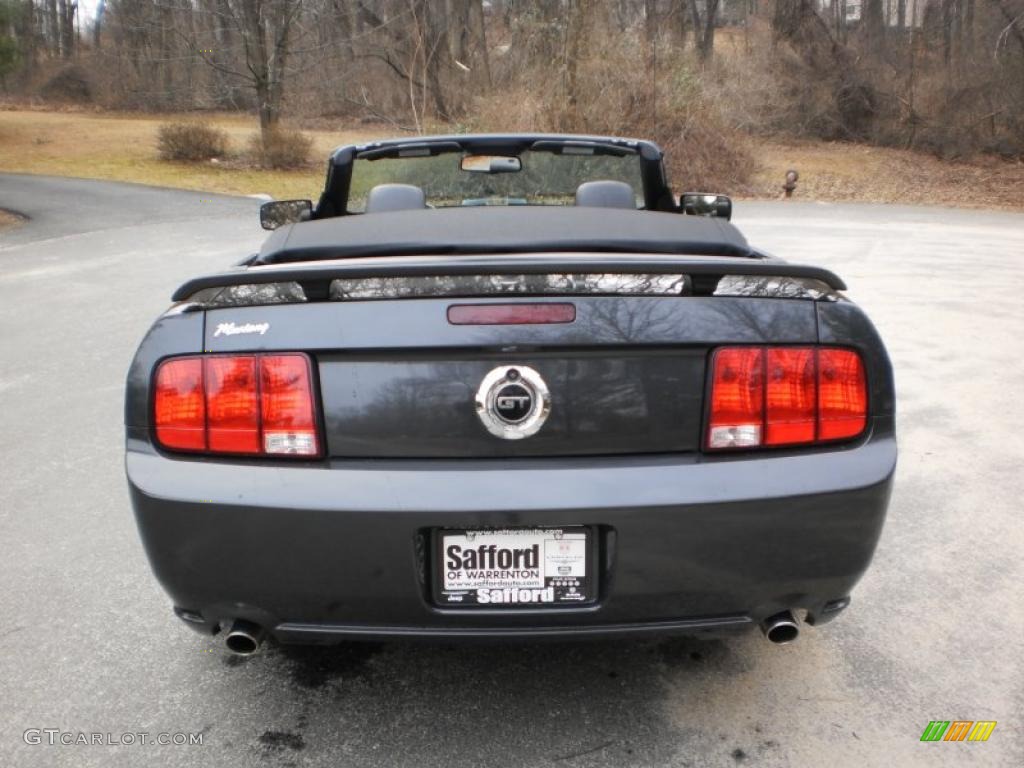 2008 Mustang GT Premium Convertible - Alloy Metallic / Dark Charcoal photo #11
