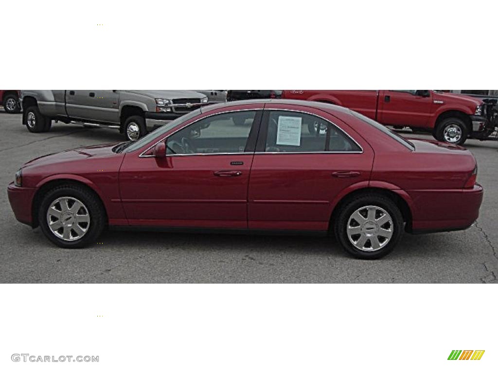 Autumn Red Metallic 2004 Lincoln LS V6 Exterior Photo #46020895