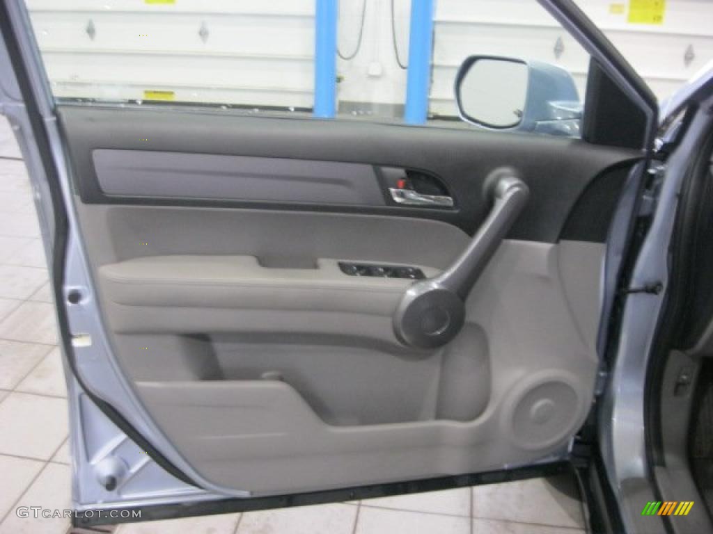 2009 CR-V EX-L 4WD - Glacier Blue Metallic / Gray photo #10