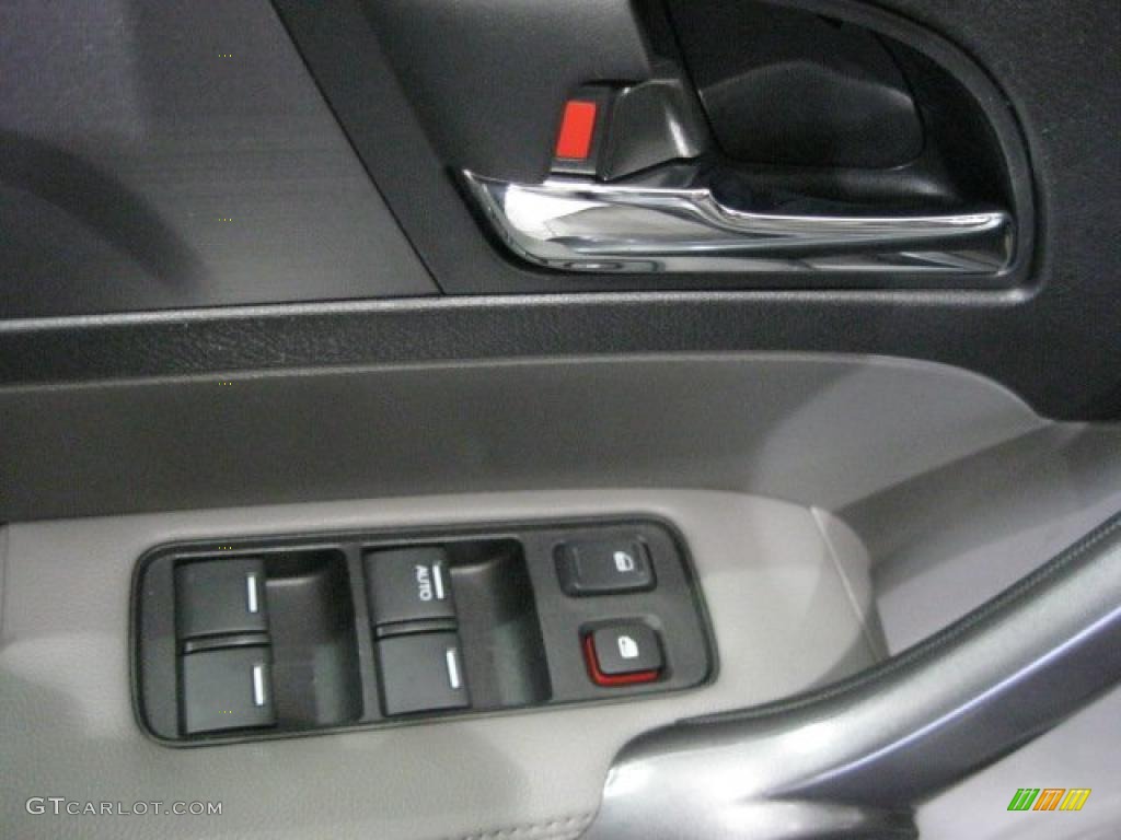 2009 CR-V EX-L 4WD - Glacier Blue Metallic / Gray photo #11