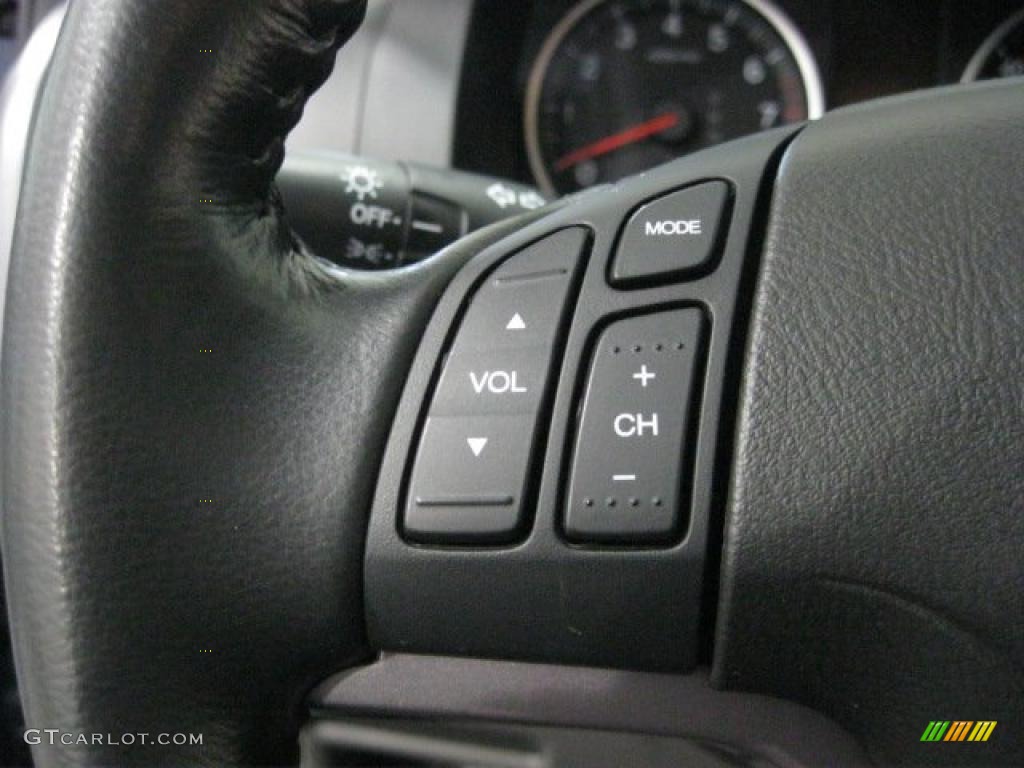 2009 CR-V EX-L 4WD - Glacier Blue Metallic / Gray photo #14