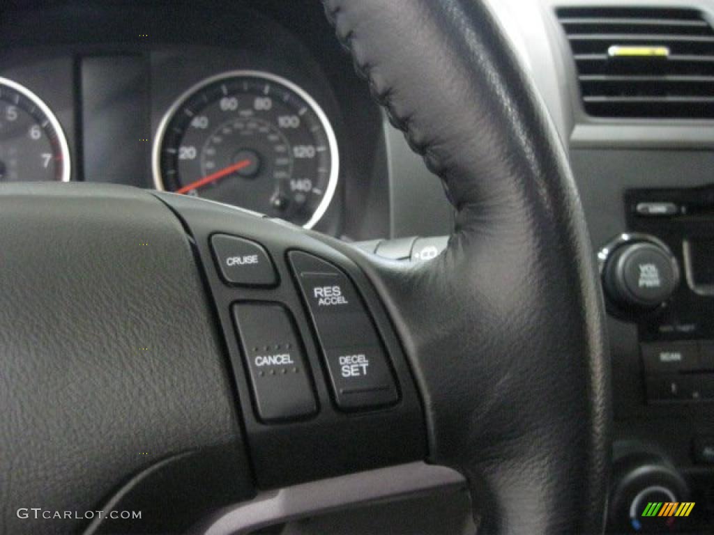 2009 CR-V EX-L 4WD - Glacier Blue Metallic / Gray photo #15