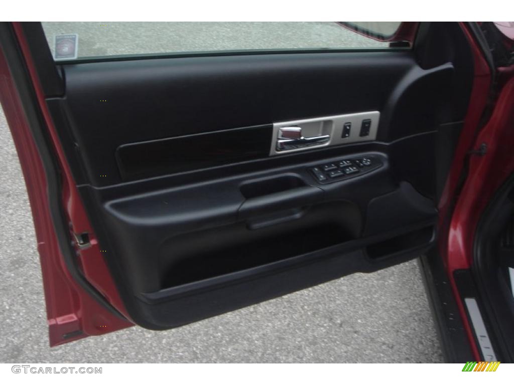 2004 Lincoln LS V6 Black Door Panel Photo #46021171