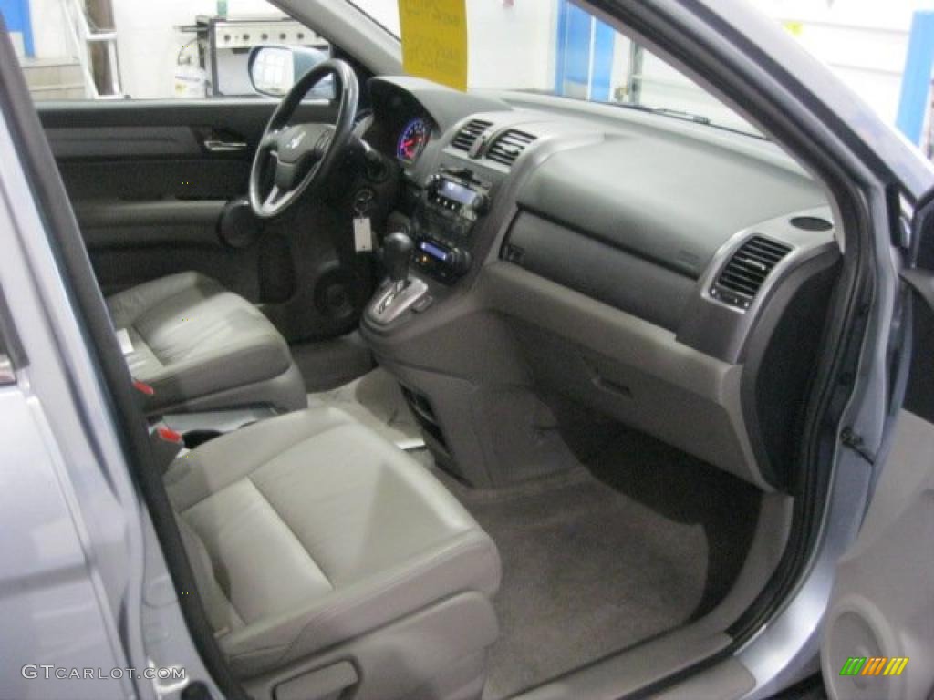 2009 CR-V EX-L 4WD - Glacier Blue Metallic / Gray photo #26