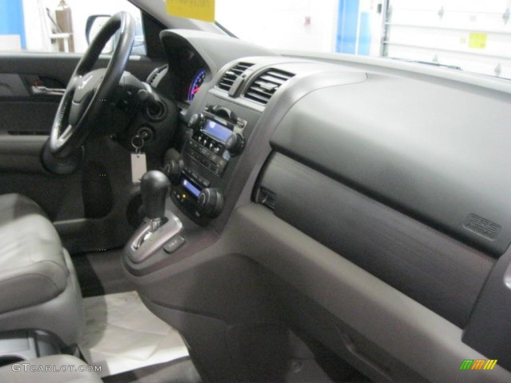 2009 CR-V EX-L 4WD - Glacier Blue Metallic / Gray photo #28