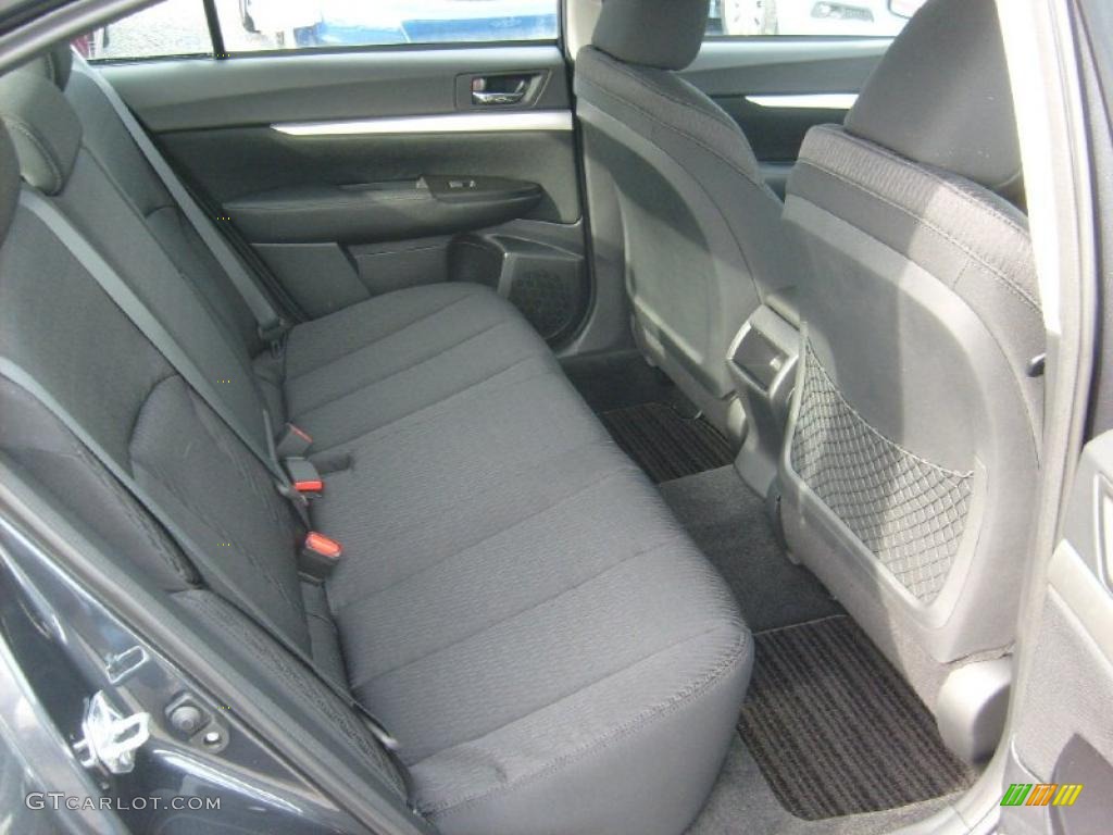 Off-Black Interior 2011 Subaru Legacy 2.5i Premium Photo #46021444