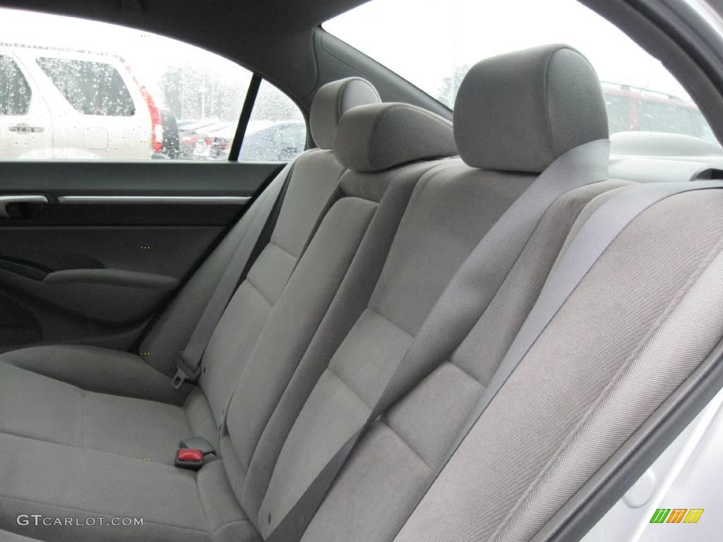 2006 Civic EX Sedan - Alabaster Silver Metallic / Gray photo #5