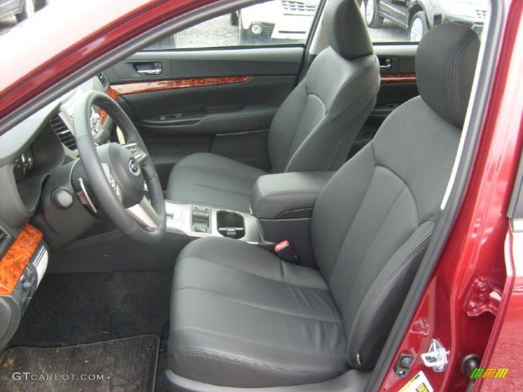 Off-Black Interior 2011 Subaru Legacy 2.5i Limited Photo #46021846