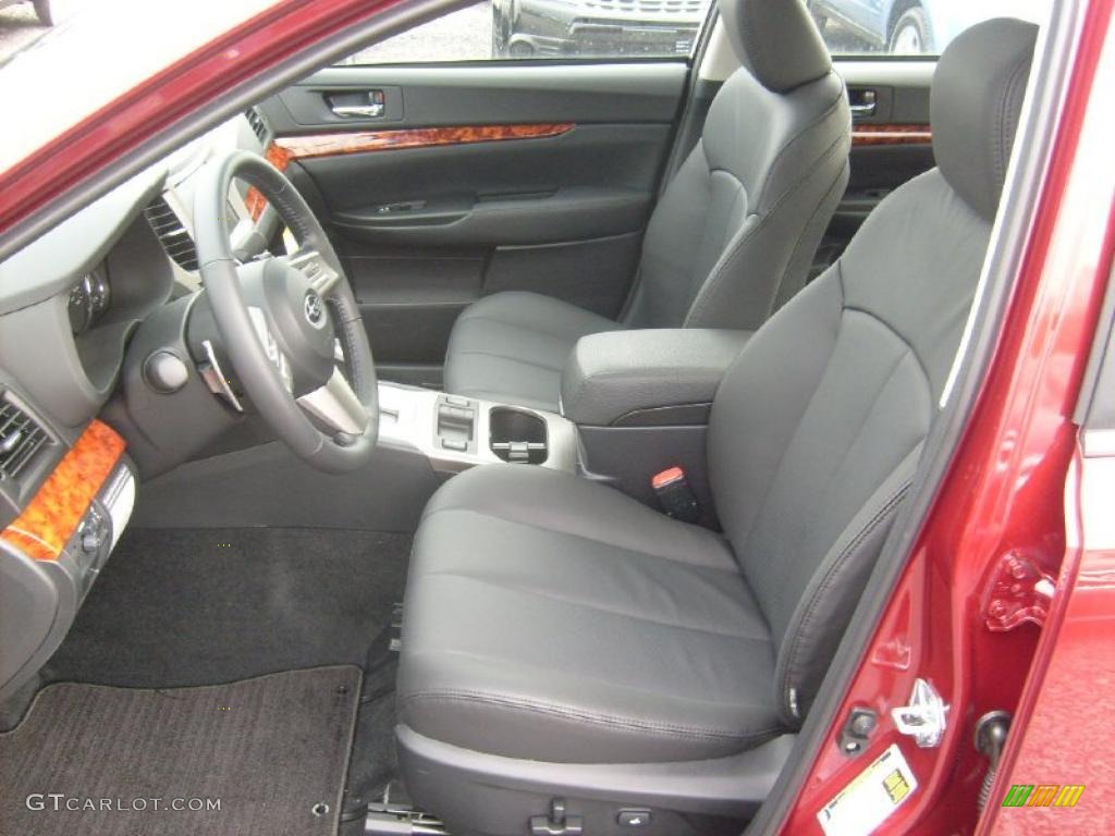 Off-Black Interior 2011 Subaru Legacy 2.5i Limited Photo #46021852