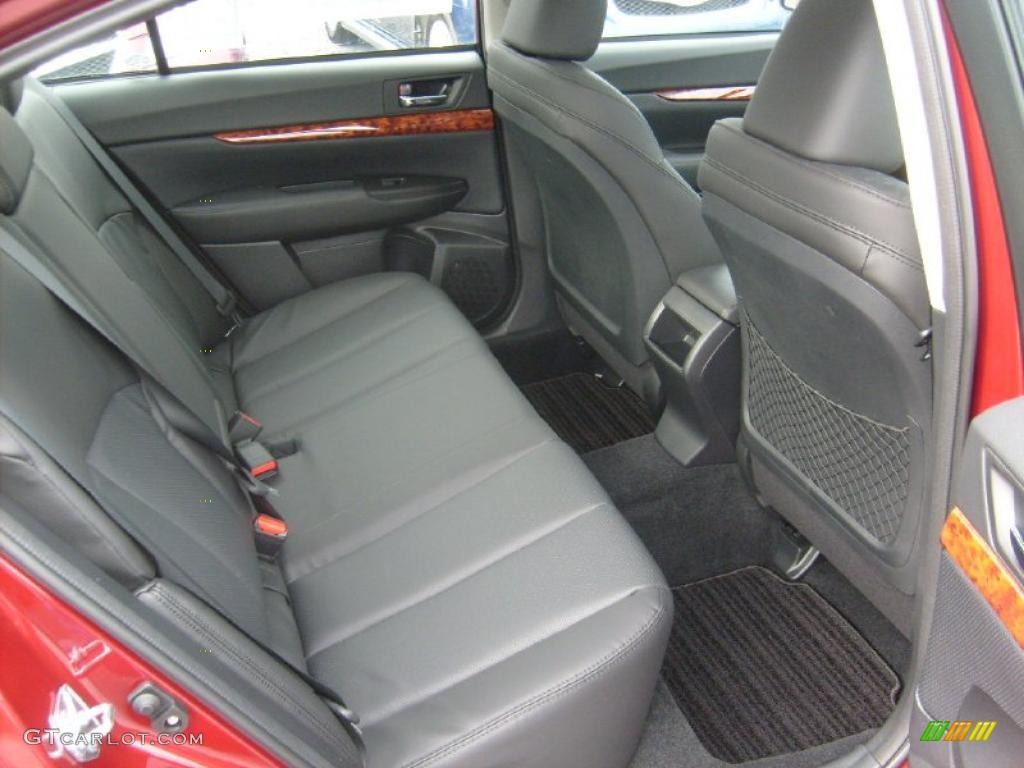 Off-Black Interior 2011 Subaru Legacy 2.5i Limited Photo #46021882