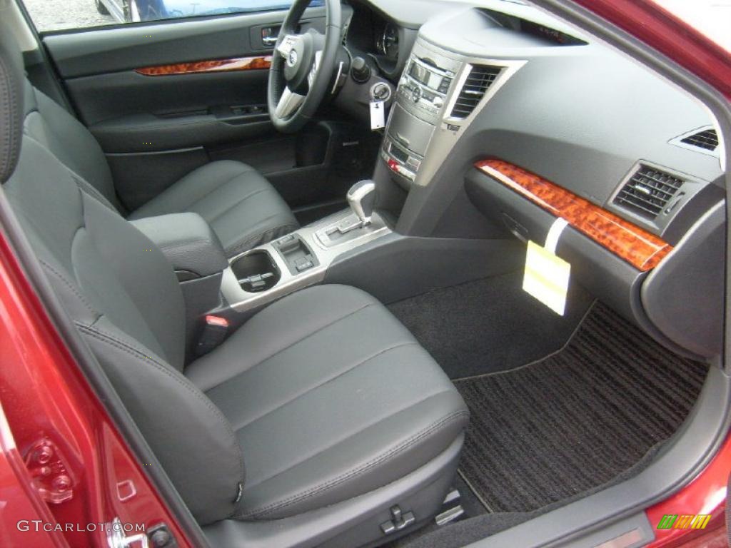 Off-Black Interior 2011 Subaru Legacy 2.5i Limited Photo #46021897