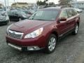 Ruby Red Pearl 2011 Subaru Outback 2.5i Limited Wagon Exterior