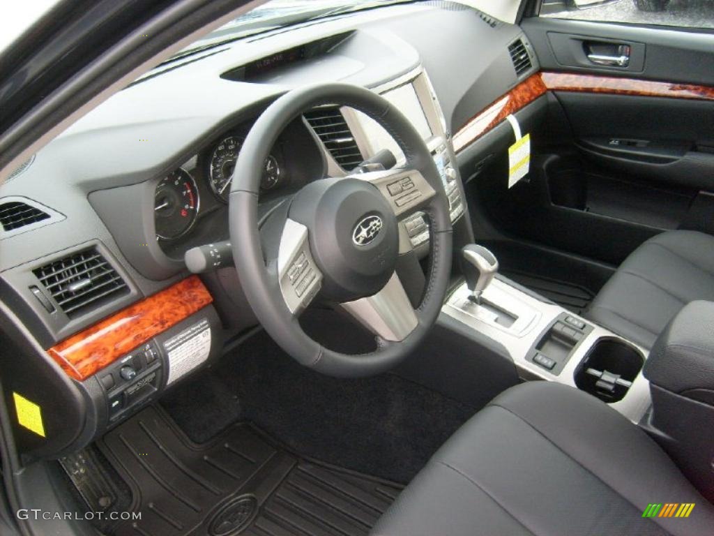 Off-Black Interior 2011 Subaru Legacy 3.6R Limited Photo #46021975