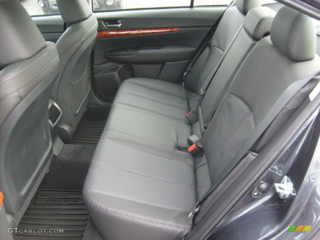 Off-Black Interior 2011 Subaru Legacy 3.6R Limited Photo #46021996