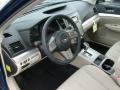 Warm Ivory 2011 Subaru Legacy 2.5i Premium Interior Color