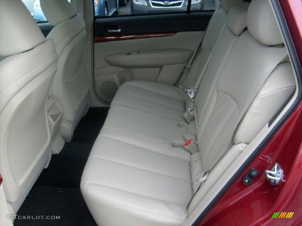 Warm Ivory Interior 2011 Subaru Outback 2.5i Limited Wagon Photo #46022002